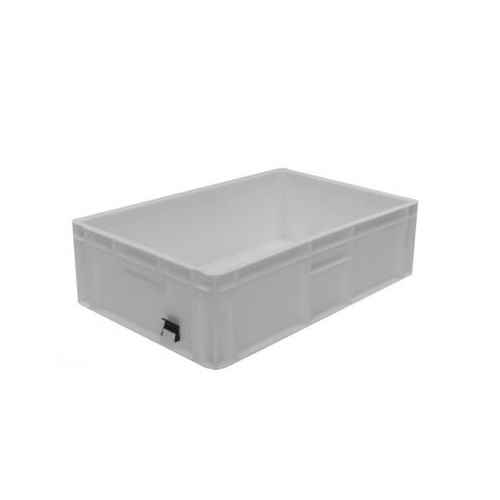 Heavy Duty Stacking Container White 600 x 400 x 175 mm