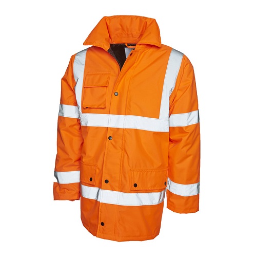 UC803 Road Safety Jacket Orange Medium