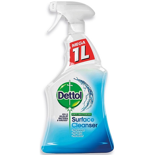 Dettol Surface Cleanser New Size * 1 litre * Trigger Spray (Replaces P5 73358)