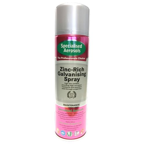Zinc Rich Galvanising Spray 500 ml